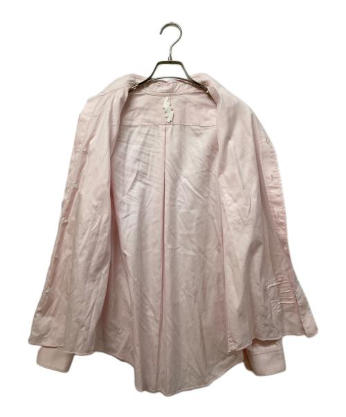 SOSHIOTSUKI（ソウシ オオツキ）SOSHIOTSUKI (ソウシ オオツキ) ENDING CUTTER SHIRTS ピンク サイズ:44の古着・服飾アイテム