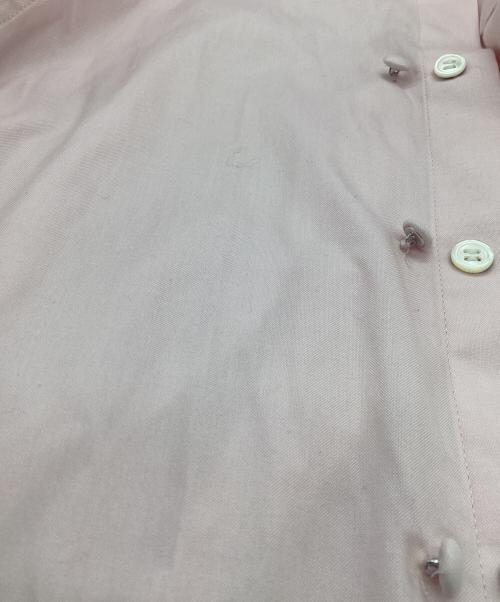 SOSHIOTSUKI（ソウシ オオツキ）SOSHIOTSUKI (ソウシ オオツキ) ENDING CUTTER SHIRTS ピンク サイズ:44の古着・服飾アイテム