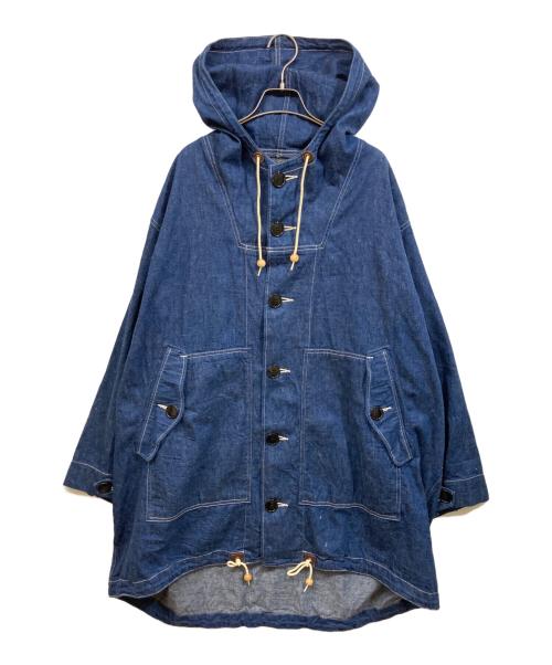 orSlow（オアスロウ）orSlow (オアスロウ) フード付カバーオール インディゴ サイズ:	SIZE Mの古着・服飾アイテム