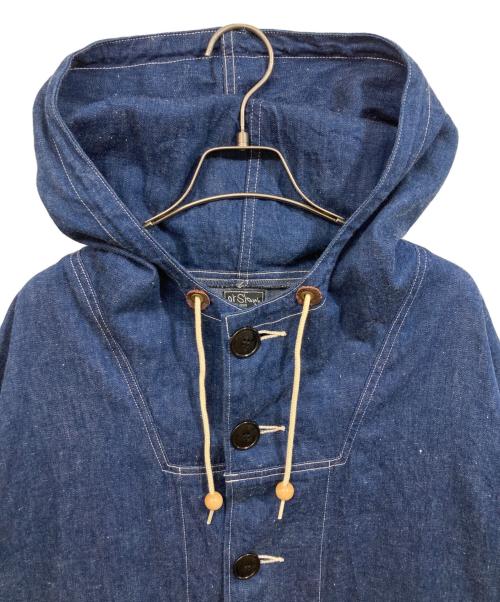 orSlow（オアスロウ）orSlow (オアスロウ) フード付カバーオール インディゴ サイズ:	SIZE Mの古着・服飾アイテム