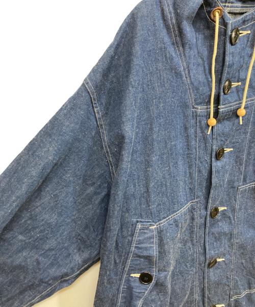 orSlow（オアスロウ）orSlow (オアスロウ) フード付カバーオール インディゴ サイズ:	SIZE Mの古着・服飾アイテム