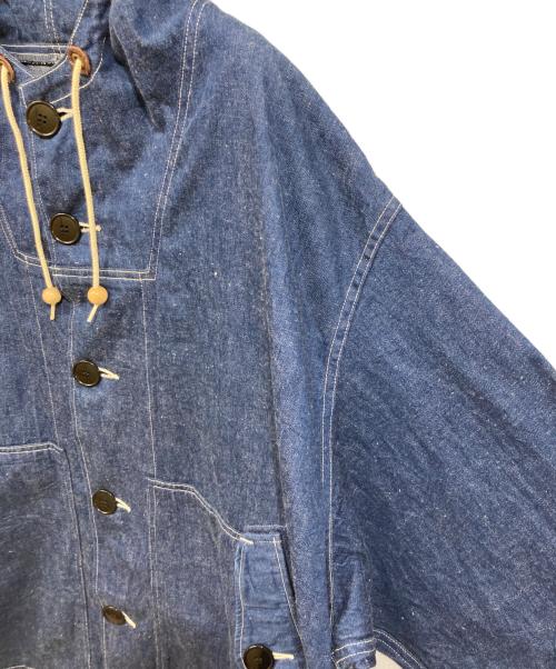 orSlow（オアスロウ）orSlow (オアスロウ) フード付カバーオール インディゴ サイズ:	SIZE Mの古着・服飾アイテム