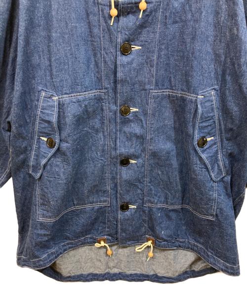 orSlow（オアスロウ）orSlow (オアスロウ) フード付カバーオール インディゴ サイズ:	SIZE Mの古着・服飾アイテム