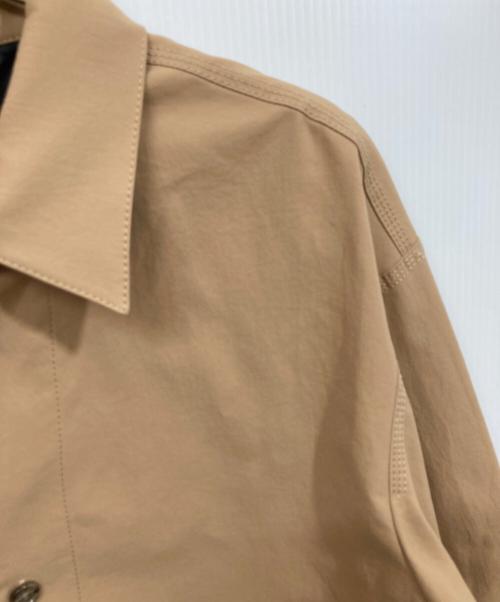 lideal（リディアル）lideal (リディアル) シャツジャケット ベージュ サイズ:SIZE 46の古着・服飾アイテム