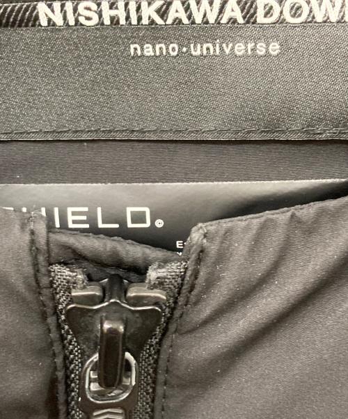 nano・universe（ナノ・ユニバース）nano・universe (ナノ・ユニバース) NISHIKAWA DOWN (ニシカワダウン) ダウンジャケット ブラック サイズ:	SIZE Lの古着・服飾アイテム