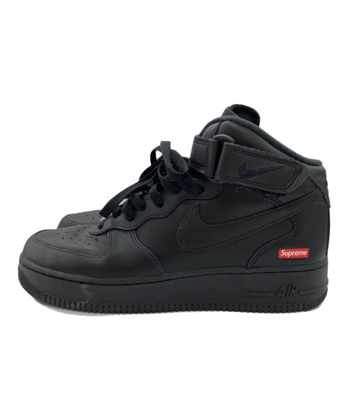 NIKE（ナイキ）NIKE (ナイキ) SUPREME (シュプリーム) ハイカットスニーカー ブラック サイズ:SIZE 27cmの古着・服飾アイテム