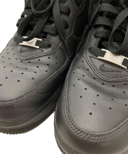 NIKE（ナイキ）NIKE (ナイキ) SUPREME (シュプリーム) ハイカットスニーカー ブラック サイズ:SIZE 27cmの古着・服飾アイテム