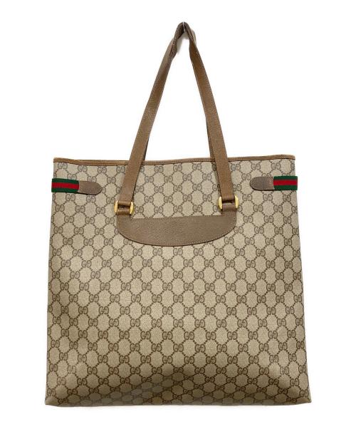 GUCCI（グッチ）GUCCI (グッチ) シェリーライン GG柄 トートバッグの古着・服飾アイテム