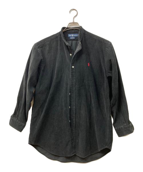 RALPH LAUREN（ラルフローレン）RALPH LAUREN (ラルフローレン) コーデュロイシャツ ブラック サイズ:Lの古着・服飾アイテム