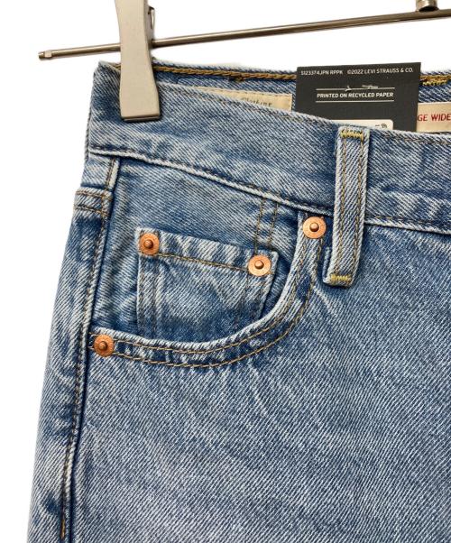 LEVI'S PReMIUM（リーバイス プレミアム）LEVI'S PReMIUM (リーバイス プレミアム) RIBCAGE WIDE LEG インディゴ サイズ:SIZE 23の古着・服飾アイテム