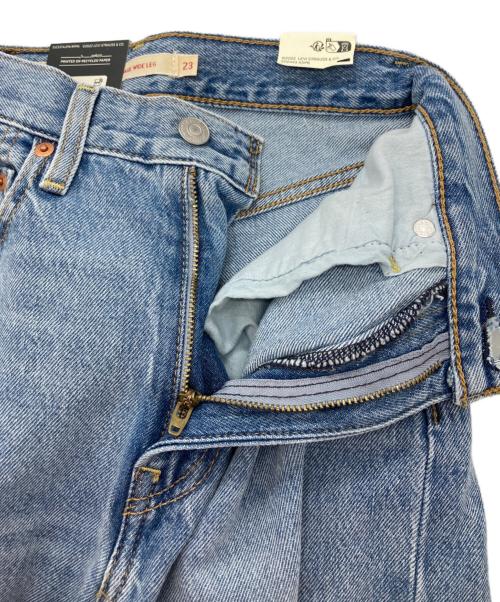 LEVI'S PReMIUM（リーバイス プレミアム）LEVI'S PReMIUM (リーバイス プレミアム) RIBCAGE WIDE LEG インディゴ サイズ:SIZE 23の古着・服飾アイテム