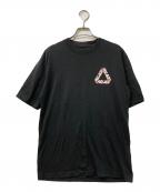 PALACEパレス）の古着「P-3 Outline T-Shirt」｜ブラック