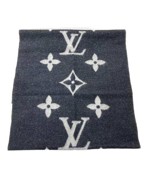 LOUIS VUITTON（ルイ ヴィトン）LOUIS VUITTON (ルイ ヴィトン) エシャルプ・レイキャビック ブラックの古着・服飾アイテム