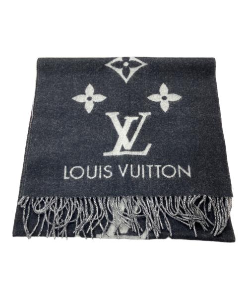 LOUIS VUITTON（ルイ ヴィトン）LOUIS VUITTON (ルイ ヴィトン) エシャルプ・レイキャビック ブラックの古着・服飾アイテム