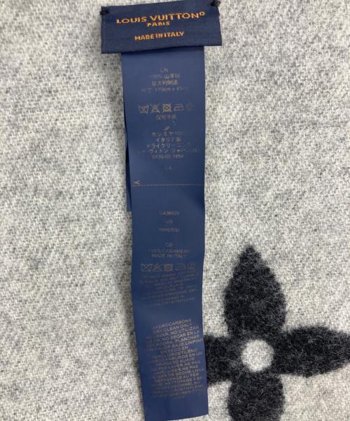LOUIS VUITTON（ルイ ヴィトン）LOUIS VUITTON (ルイ ヴィトン) エシャルプ・レイキャビック ブラックの古着・服飾アイテム