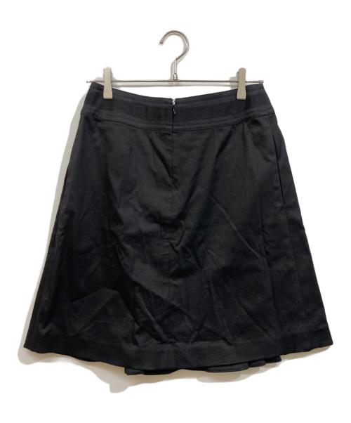 CELINE（セリーヌ）CELINE (セリーヌ) バックルスカート ブラック サイズ:	SIZE 38の古着・服飾アイテム