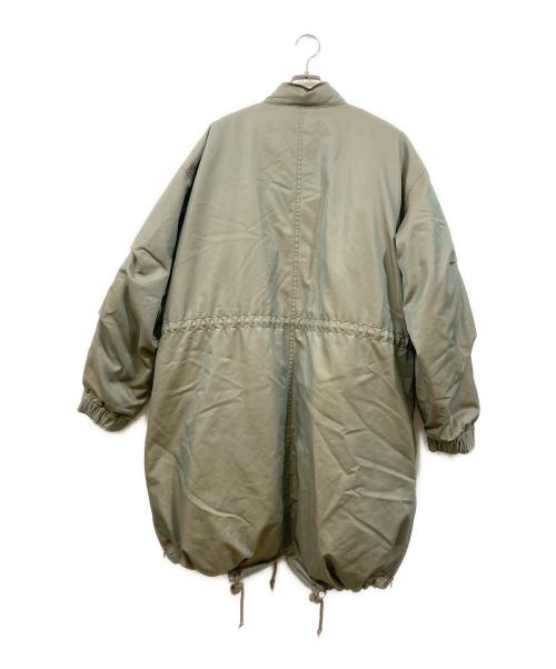 BEAMS（ビームス）BEAMS (ビームス) シャンブレーダウンモッズコート カーキ サイズ:Mの古着・服飾アイテム