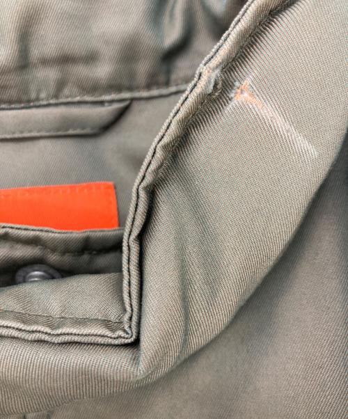 BEAMS（ビームス）BEAMS (ビームス) シャンブレーダウンモッズコート カーキ サイズ:Mの古着・服飾アイテム