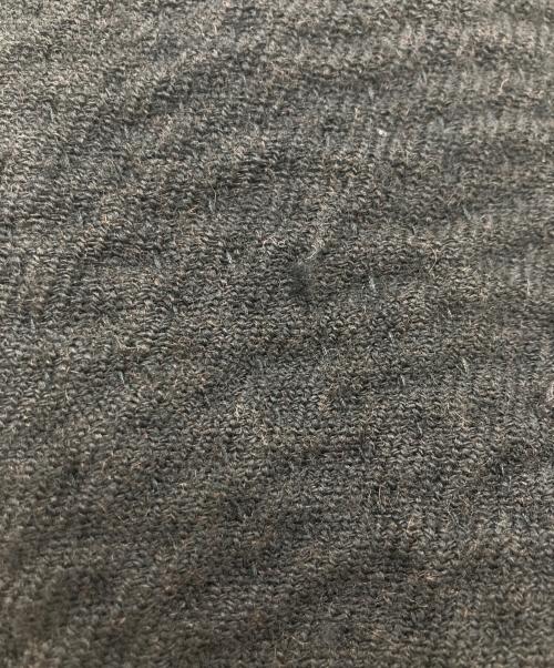 HaaT（ハート）HaaT (ハート) 刺し子フリンジウールコート ブラック サイズ:３の古着・服飾アイテム