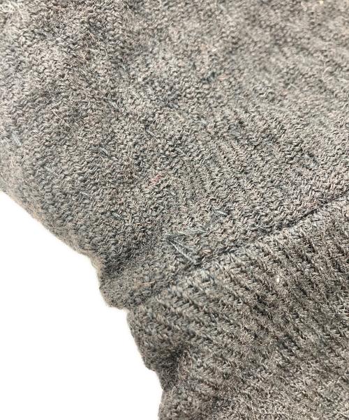 HaaT（ハート）HaaT (ハート) 刺し子フリンジウールコート ブラック サイズ:３の古着・服飾アイテム