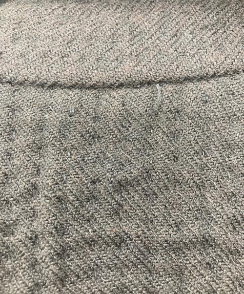 HaaT（ハート）HaaT (ハート) 刺し子フリンジウールコート ブラック サイズ:３の古着・服飾アイテム