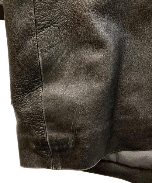 LANVIN（ランバン）LANVIN (ランバン) ラムレザーコート ブラック サイズ:F50-36の古着・服飾アイテム