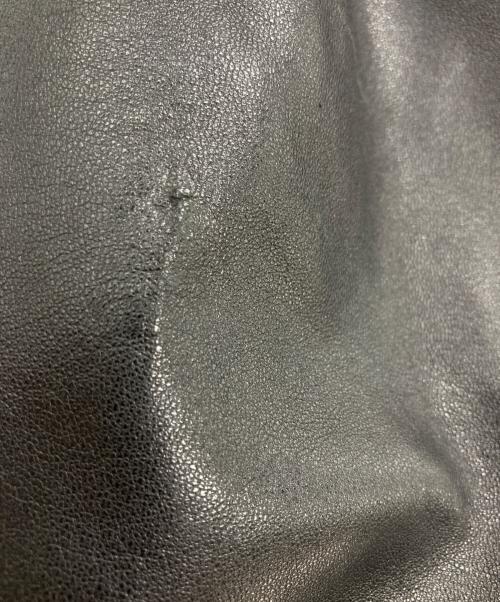LANVIN（ランバン）LANVIN (ランバン) ラムレザーコート ブラック サイズ:F50-36の古着・服飾アイテム