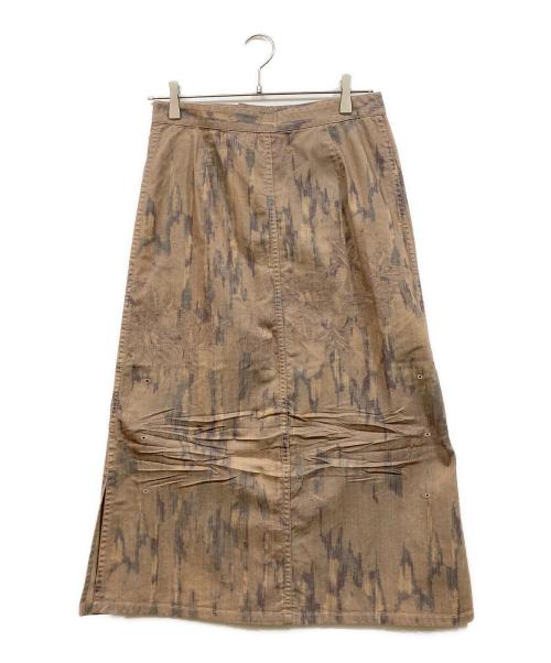 HaaT（ハート）HaaT (ハート) カモフラスカート ベージュ サイズ:2の古着・服飾アイテム