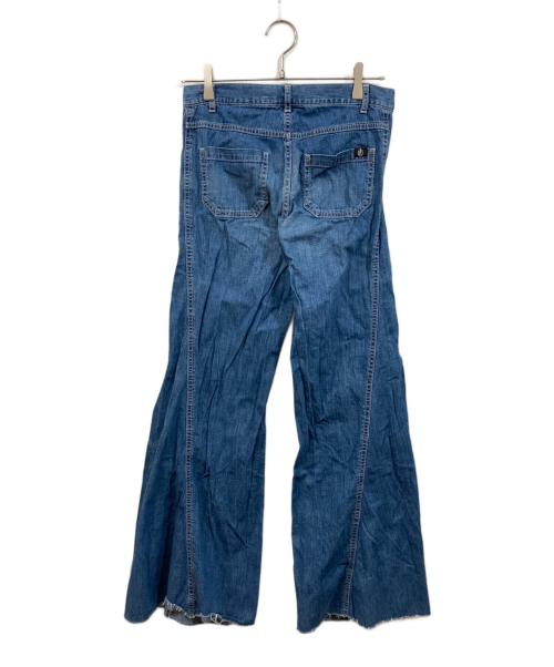 Hysteric Glamour（ヒステリックグラマー）Hysteric Glamour (ヒステリックグラマー) ローライズフレアデニム インディゴ サイズ:	SIZE 26の古着・服飾アイテム