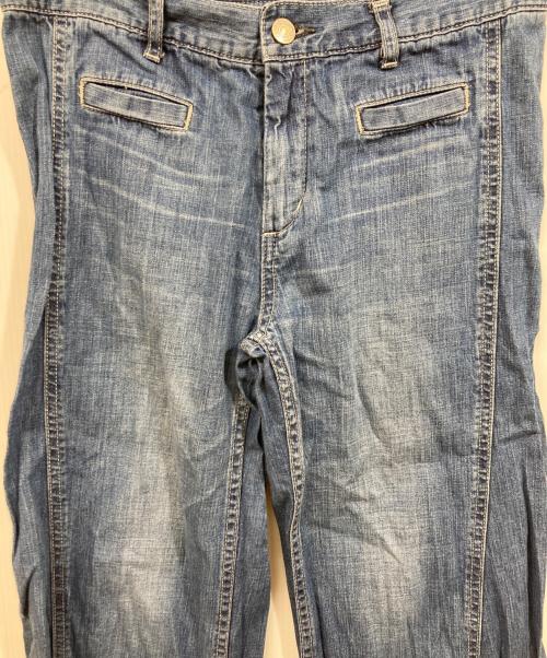 Hysteric Glamour（ヒステリックグラマー）Hysteric Glamour (ヒステリックグラマー) ローライズフレアデニム インディゴ サイズ:	SIZE 26の古着・服飾アイテム