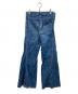 Hysteric Glamour (ヒステリックグラマー) ローライズフレアデニム インディゴ サイズ:	SIZE 26：5000円