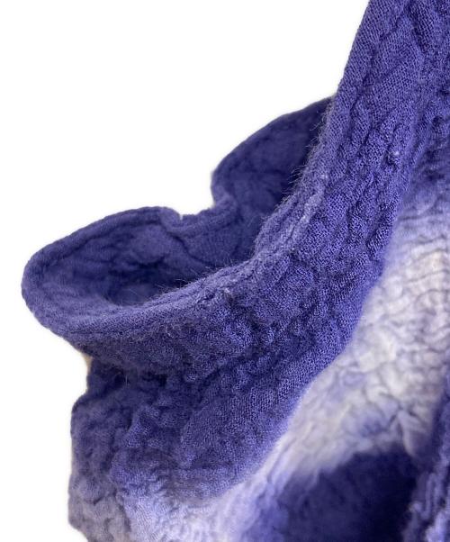 me ISSEY MIYAKE（ミーイッセイ ミヤケ）me ISSEY MIYAKE (ミーイッセイ ミヤケ) ノースリーブカットソー パープル サイズ:不明（実寸をご確認ください）の古着・服飾アイテム