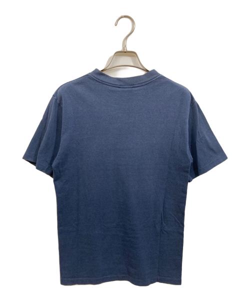 stussy（ステューシー）stussy (ステューシー) カモ柄ロゴプリントＴシャツ ネイビー サイズ:SIZE Sの古着・服飾アイテム