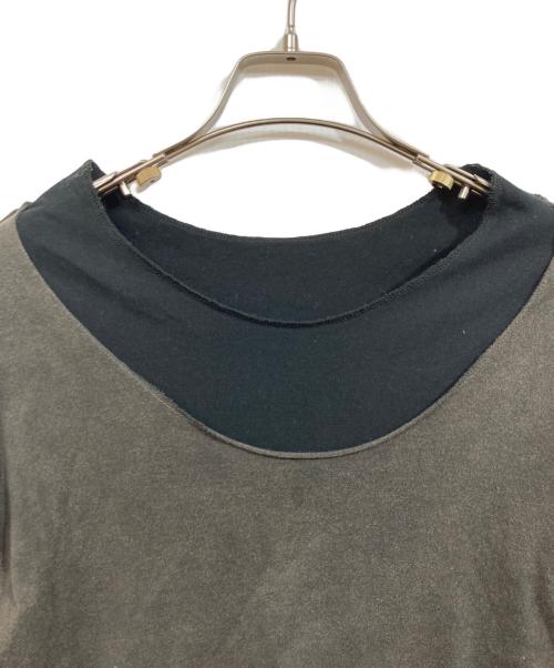 PERVERZE（パーバーズ）PERVERZE (パーバーズ) レイヤードカットソー ブラウン サイズ:SIZE Freeの古着・服飾アイテム