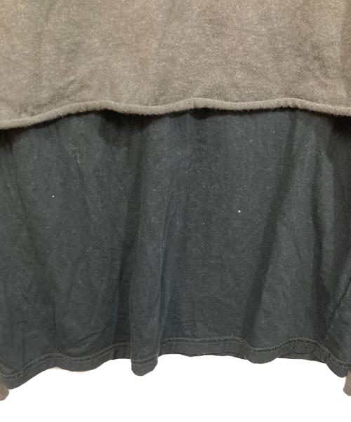 PERVERZE（パーバーズ）PERVERZE (パーバーズ) レイヤードカットソー ブラウン サイズ:SIZE Freeの古着・服飾アイテム