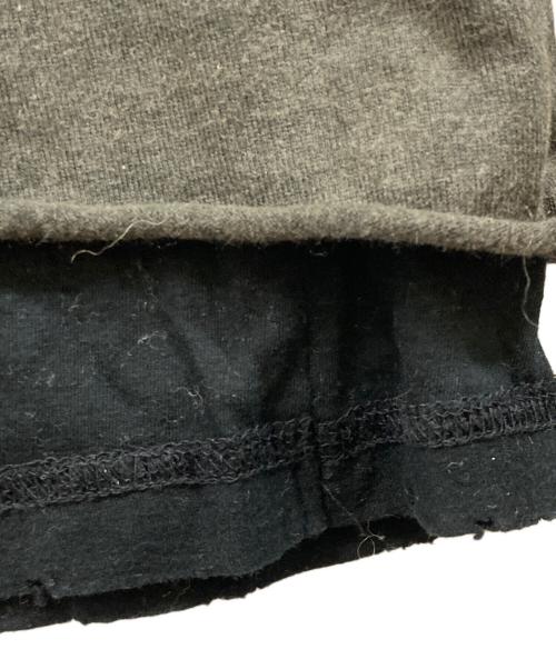 PERVERZE（パーバーズ）PERVERZE (パーバーズ) レイヤードカットソー グレー サイズ:SIZE Freeの古着・服飾アイテム