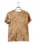 BASERANGE (ベースレンジ) ベロアＴシャツ ベージュ サイズ:M：7000円