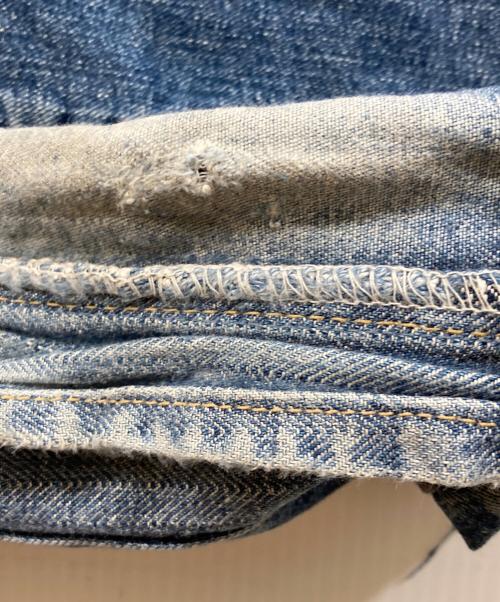 Hysteric Glamour KINKY（ヒステリックグラマー）HYSTERIC GLAMOUR KINKY (ヒステリックグラマー) パッチワーク デニムパンツ インディゴ サイズ:Sの古着・服飾アイテム