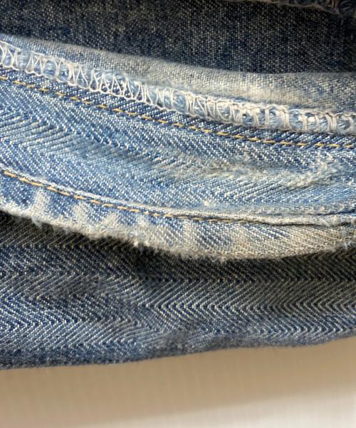 Hysteric Glamour KINKY（ヒステリックグラマー）HYSTERIC GLAMOUR KINKY (ヒステリックグラマー) パッチワーク デニムパンツ インディゴ サイズ:Sの古着・服飾アイテム