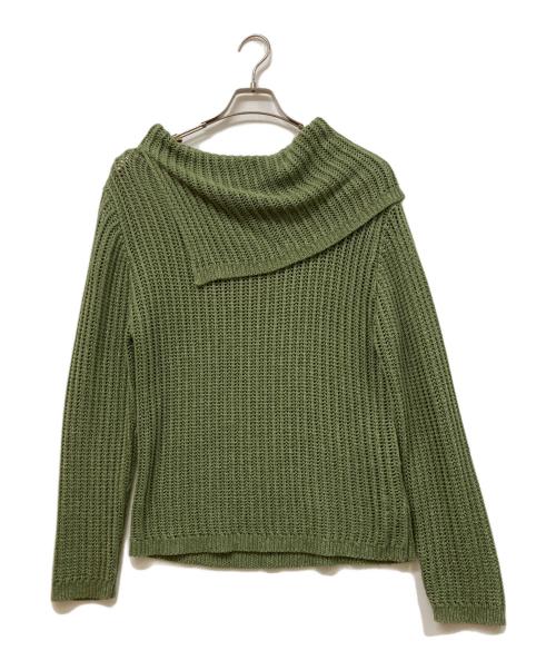 soduk（スドーク）soduk (スドーク) メッシュニット グリーン サイズ:実寸をご確認くださいの古着・服飾アイテム
