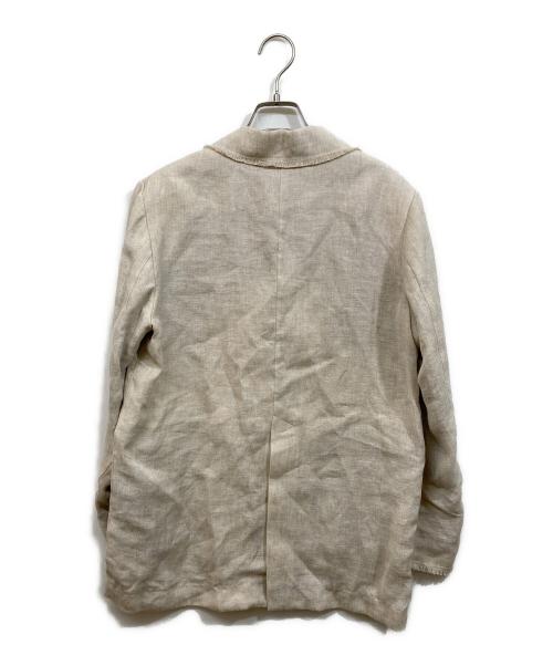 SHIPS（シップス）SHIPS (シップス) フリンジ ボクシー ジャケット ベージュ サイズ:実寸をご確認くださいの古着・服飾アイテム