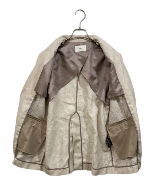 SHIPS（シップス）SHIPS (シップス) フリンジ ボクシー ジャケット ベージュ サイズ:実寸をご確認くださいの古着・服飾アイテム