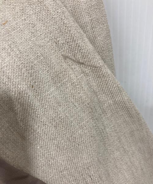 SHIPS（シップス）SHIPS (シップス) フリンジ ボクシー ジャケット ベージュ サイズ:実寸をご確認くださいの古着・服飾アイテム