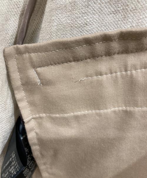SHIPS（シップス）SHIPS (シップス) フリンジ ボクシー ジャケット ベージュ サイズ:実寸をご確認くださいの古着・服飾アイテム