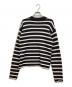 MADISON BLUE (マディソンブルー) ブークレボーダーニット ブラック×ホワイト サイズ:SIZE M：16000円