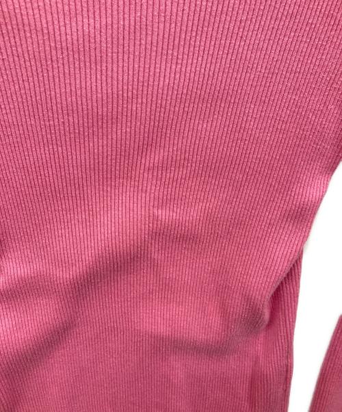 AURALEE（オーラリー）AURALEE (オーラリー) Ron Herman (ロンハーマン) リブカットソー ピンクの古着・服飾アイテム