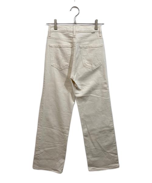 mother（マザー）mother (マザー) Ron Herman (ロンハーマン) The Rambler Zip Ankle Denim Pants ベージュ サイズ:	SIZE 24の古着・服飾アイテム