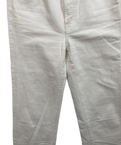mother（マザー）mother (マザー) Ron Herman (ロンハーマン) The Rambler Zip Ankle Denim Pants ベージュ サイズ:	SIZE 24の古着・服飾アイテム