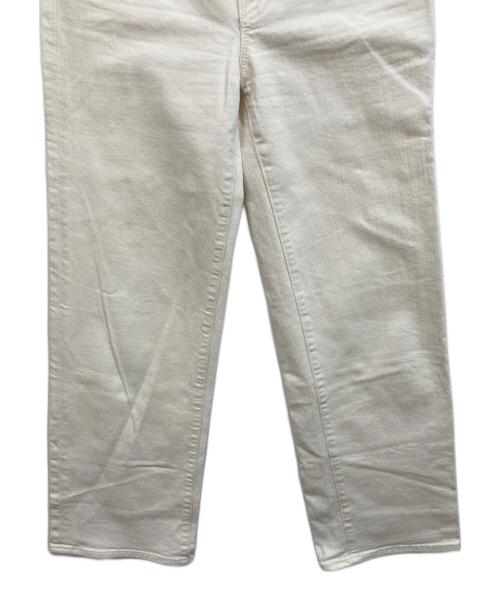 mother（マザー）mother (マザー) Ron Herman (ロンハーマン) The Rambler Zip Ankle Denim Pants ベージュ サイズ:	SIZE 24の古着・服飾アイテム