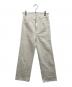 mother（マザー）の古着「The Rambler Zip Ankle Denim Pants」｜ベージュ